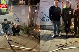 Lực lượng 141 phát hiện các đối tượng mang hung khí đi "giải quyết" mâu thuẫn