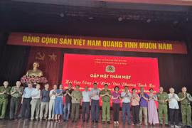 Gặp mặt thân mật hội cựu CAND phường Bạch Mai