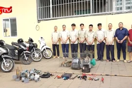 Triệt phá nhóm thanh niên mang súng điện, hơi cay đi 'săn' mèo