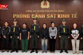 Khởi tố 5 đối tượng sản xuất dầu gió giả nhãn hiệu Siang Pure Oil