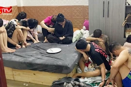 Nhóm thanh niên mở ‘tiệc’ ma tuý trong phòng ngủ