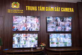 Ra mắt Trung tâm Giám sát camera an ninh trật tự - an toàn giao thông phường Bạch Mai