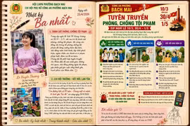 Nhật ký Ba nhất - Lan tỏa hình ảnh người nữ chiến sĩ công an bản lĩnh, nhân văn, vì nhân dân phục vụ