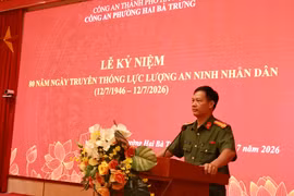 Nhiều hoạt động chào mừng kỷ niệm 80 năm Ngày truyền thống lực lượng An ninh nhân dân