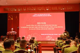 Khẳng định vai trò nòng cốt bảo đảm trật tự an toàn xã hội 