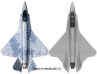 Nga trình diễn tiêm kích Su-75 Checkmate không người lái với thiết kế mới