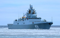 Hải quân Nga chuẩn bị nhận chiến hạm tàng hình Đô đốc Golovko giữa tình hình nóng