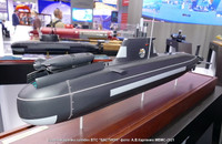 Tàu ngầm P-750B mới của Nga sẽ triển khai phương tiện không người lái dưới nước