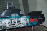 Tàu ngầm P-750B mới của Nga sẽ triển khai phương tiện không người lái dưới nước