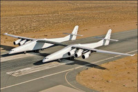 [ẢNH] Máy bay lớn nhất thế giới Stratolaunch đã trở lại bầu trời