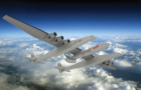 [ẢNH] Máy bay lớn nhất thế giới Stratolaunch đã trở lại bầu trời