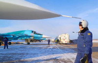 Máy bay ném bom Su-34M tối tân của Nga bị bắn rơi khi vừa tham chiến?