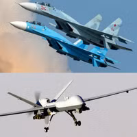 Nga phủ nhận cáo buộc UAV MQ-9 Reaper Mỹ rơi xuống Biển Đen do va chạm tiêm kích Su-27 Nga