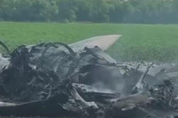 Máy bay ném bom Su-34M tối tân của Nga bị bắn rơi khi vừa tham chiến?