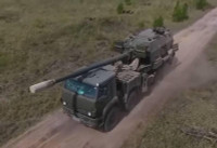 Nga sớm tung pháo tự hành xe tải độc đáo vào chiến trường Ukraine so tài với CAESAR?