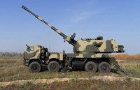 Nga sớm tung pháo tự hành xe tải độc đáo vào chiến trường Ukraine so tài với CAESAR?