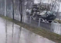 Căn cứ hải quân Ochakov đang được Ukraine xây dựng cho NATO bị phá hủy