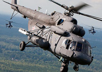 [ẢNH] Trực thăng Nga thoát nạn trong gang tấc trước tên lửa phòng không phiến quân