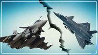 [ẢNH] J-20 Trung Quốc không thể thống trị bầu trời châu Á khi thua xa Rafale Ấn Độ?
