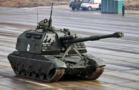 [ẢNH] Nga đang triển khai pháo tự hành mạnh nhất tới biên giới Ukraine