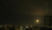 [ẢNH] Phòng không Syria tuyên bố bắn hạ hàng loạt tên lửa tấn công của Israel