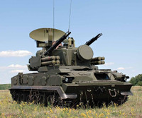 [ẢNH] Pháp biến xe tăng Leclerc thành tổ hợp phòng không tự hành ngang Tunguska Nga