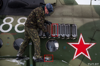 [ẢNH] Trực thăng Nga thoát nạn trong gang tấc trước tên lửa phòng không phiến quân