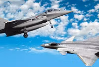 [ẢNH] J-20 Trung Quốc không thể thống trị bầu trời châu Á khi thua xa Rafale Ấn Độ?