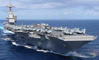 Nga lo lắng vì cuộc diễn tập của tàu sân bay USS Gerald R. Ford
