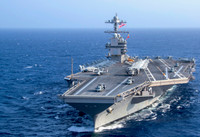 Nga lo lắng vì cuộc diễn tập của tàu sân bay USS Gerald R. Ford