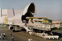 Máy bay Airbus Beluga A300-600ST thể hiện năng lực vận tải lớn hơn cả An-225