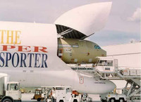 Máy bay Airbus Beluga A300-600ST thể hiện năng lực vận tải lớn hơn cả An-225