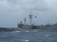 Mỹ đánh chìm khinh hạm tên lửa của chính mình với sự trợ giúp của Anh