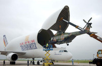 Máy bay Airbus Beluga A300-600ST thể hiện năng lực vận tải lớn hơn cả An-225