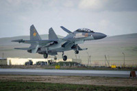 [ẢNH] Tiêm kích Su-30SM giữ an ninh Trung Á trước tình hình hỗn loạn tại Afghanistan