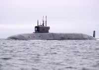 [ẢNH] Báo Anh phóng đại ‘hàng chục tàu ngầm Borei Nga’ đang phục kích?