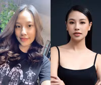 Bất ngờ với nhan sắc thí sinh “Hoa hậu Việt Nam 2020” sau khi trang điểm 