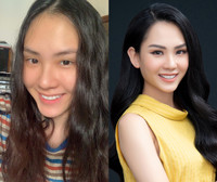 Bất ngờ với nhan sắc thí sinh “Hoa hậu Việt Nam 2020” sau khi trang điểm 