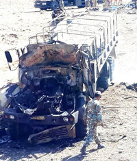 [ẢNH] Trực thăng Iran bắn nhầm quân nhà gây thương vong nghiêm trọng do bị gây nhiễu?