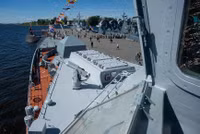 [ẢNH] Khó tin: Chiến hạm Nga bắn rơi tên lửa hành trình bằng... pháo 100 mm