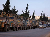 Trực thăng Ka-52 Nga xuất kích khiến lính Thổ Nhĩ Kỳ không thể tràn sang Syria