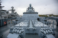 Chiến hạm tàng hình tối tân nhất của Nga hết phụ thuộc Ukraine và... Hàn Quốc