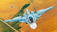 Su-34 Nga biến hoá như ‘một con tắc kè hoa'