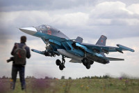 Không quân Nga nhận thêm hàng loạt máy bay ném bom Su-34 giữa tình hình nóng