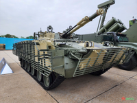 Xe chiến đấu bộ binh BMP-3 sắp thoát cảnh bị ‘thổi’ bay tháp pháo