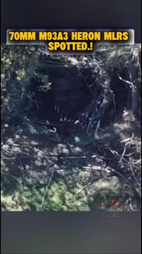 Pháo phản lực M93A3 Haron hàng hiếm bất ngờ xuất hiện trên chiến trường Ukraine