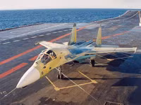 Kinh ngạc tiêm kích hạm 'Su-34 trên tàu sân bay' của Hải quân Nga