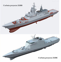 Tàu hộ vệ tên lửa tàng hình Dự án 20386 Derzky đã bị Nga hủy bỏ