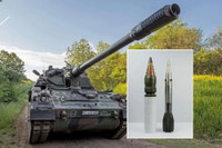 Pháo tự hành Krab cực kỳ đáng sợ khi tích hợp đạn dẫn đường Vulcano