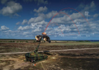 Pháo tự hành Krab cực kỳ đáng sợ khi tích hợp đạn dẫn đường Vulcano